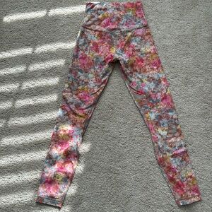 Lululemon floral leggings